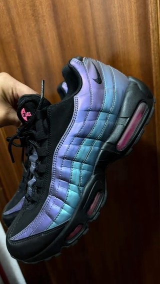 Zapatillas Nike Air Max 95 Negro Púrpura