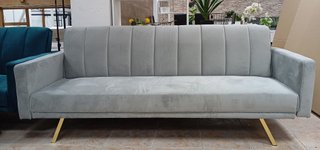 Sofá Cama Bogotá. Gris. Cómodo. ¡EN REBAJA!