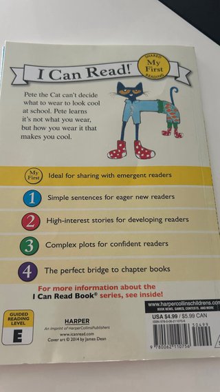 Pete the Cat: Too Cool for School