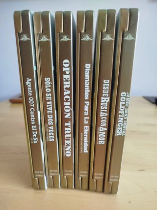 Colección James Bond 007 DVD (6 Películas)