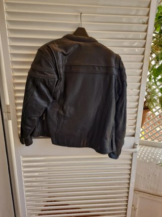 Chaqueta Cuero Moto Chica Talla 40