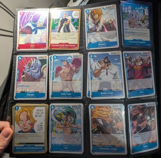 Cartas One Piece TCG OP15 y alguno mas