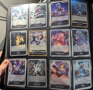 Cartas One Piece TCG OP15 y alguno mas