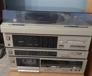Equipo de Música TECHNICS 4 Módulos Plata