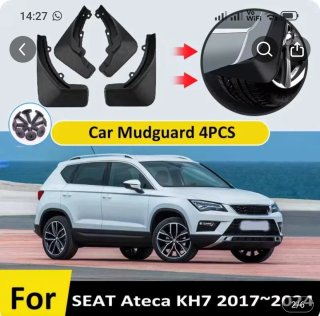Guardabarros Seat Ateca 2017-2024 (4 piezas)