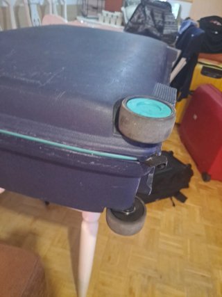 Maleta Samsonite azul