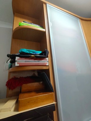 Armario esquinero madera!