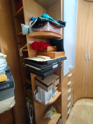 Armario esquinero madera!