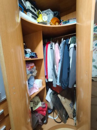 Armario esquinero madera!