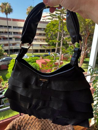 Bolso YSL Sac S.Tropez Piel Negro.
