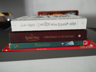 3 libri per ragazzi in italiano.