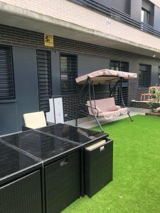 Conjunto mesa y sillas de jardín ratán