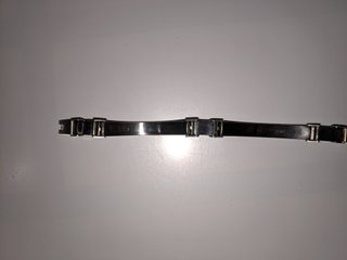 Bracciale Uomo Acciaio e Caucciù