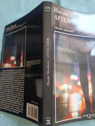 After dark, primera edición