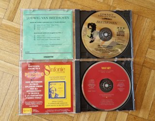2 CD Musica Classica Beethoven Mozart