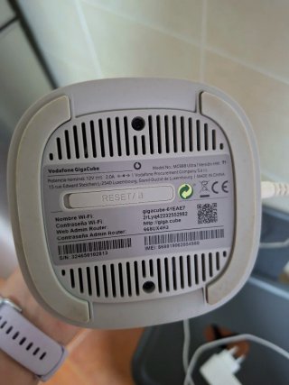 Vodafone Gigacube 5G Router Blanco