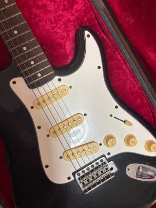 Guitarra Eléctrica Sunn mustang + Caja Vintage