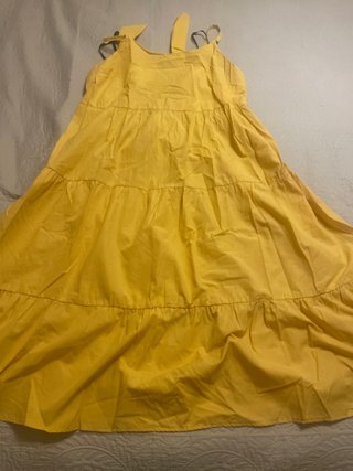 Vestido de verano amarillo talla XL