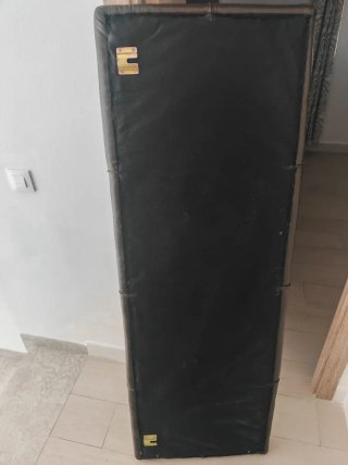 Cabecero polipiel negro
