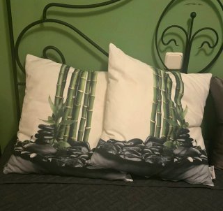 Funda nórdica + cortinas + fundas cojines Tsuki