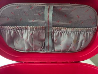 Neceser de viaje Samsonite rojo