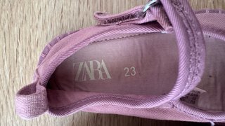 Sandalias Zara Niña Talla 23 Rosa