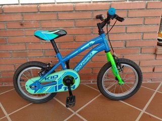 Bicicleta Infantil Megamo 14 Azul