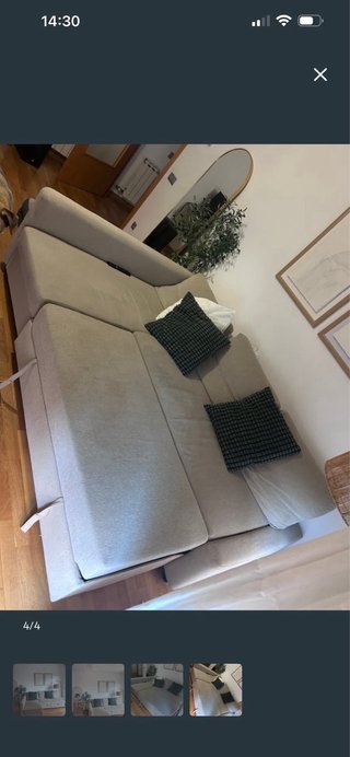 Sofá modular.