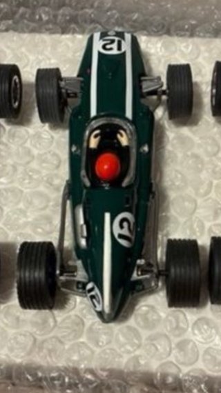 Coche Scalextric Verde 12