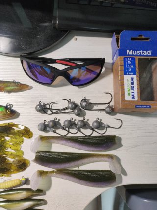 Lote de señuelos de pesca