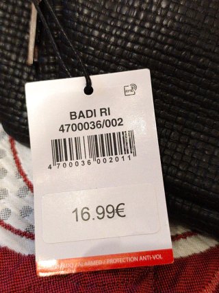 Bandolera Misako Negra unisex