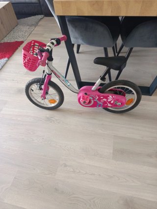 Bicicleta infantil 14 rosa
