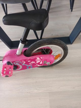 Bicicleta infantil 14 rosa