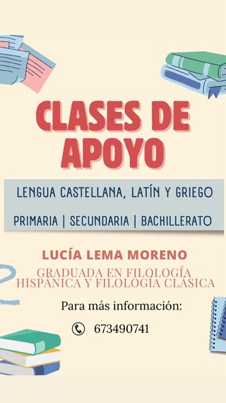 Clases particulares.