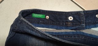 Minigonna Benetton Jeans Tg 38 Nuova