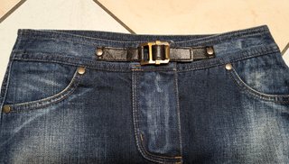 Minigonna Benetton Jeans Tg 38 Nuova