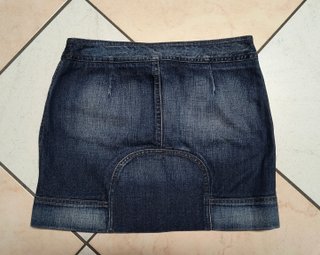 Minigonna Benetton Jeans Tg 38 Nuova