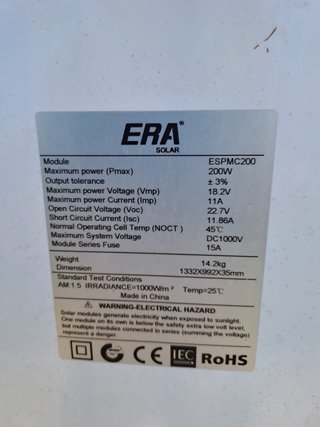 Batería Deep Cycle Tensite 12V 300Ah y Placas