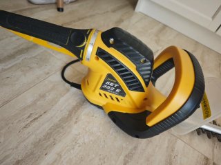 Cortasetos Eléctrico Amarillo y Negro