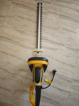 Cortasetos Eléctrico Amarillo y Negro