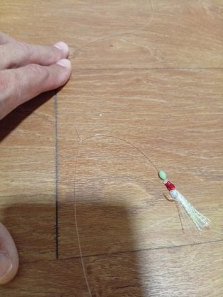 Sabiki casero pesca