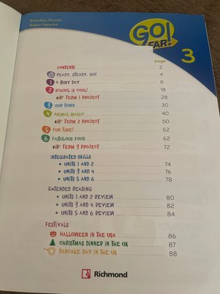 GO FAR! 3 STUDENT'S  book Richmond