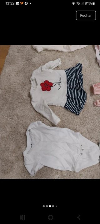 Roupa bebé 3-6 meses