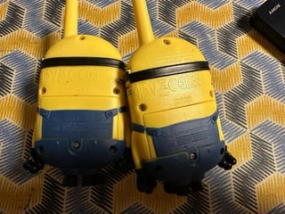 Walkie Talkies Minions (2 unidades)