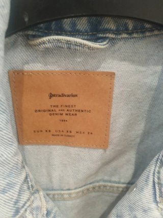 Chaleco vaquero desgastado Stradivarius Talla XS