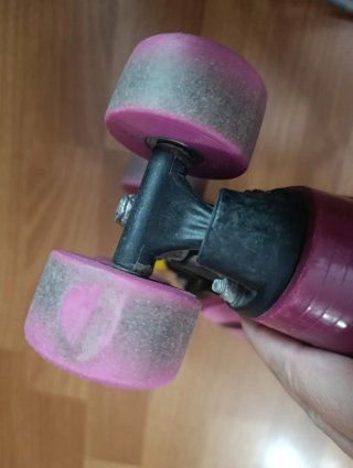 Patines de 4 ruedas infantiles rosas