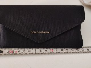 Custodia occhiali Dolce & Gabbana nera