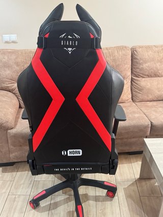 Silla Gaming Diablo X-Horn Negro/Rojo
