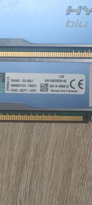 Kingston HyperX Blu 4GB DDR3 1600MHz