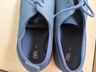Zapatos niño vestir azul